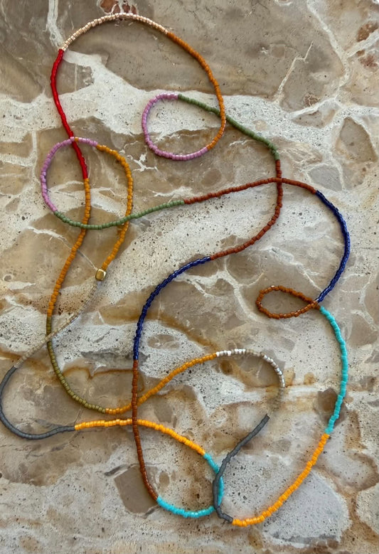 RUBY PEARL NECKLACE - 101 MULTI