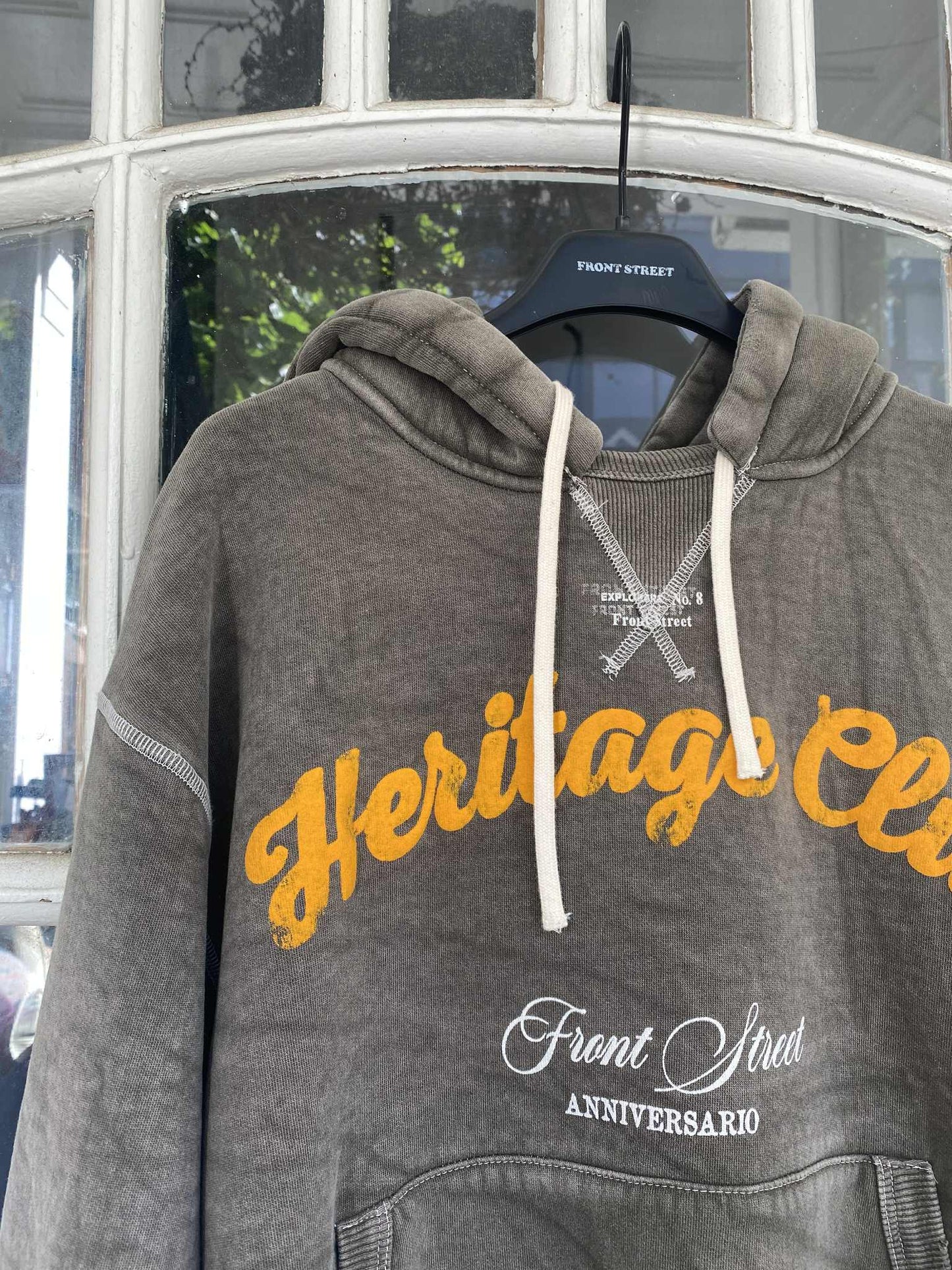 ANNIVERSARY HOODIE - MARBLE GREEN