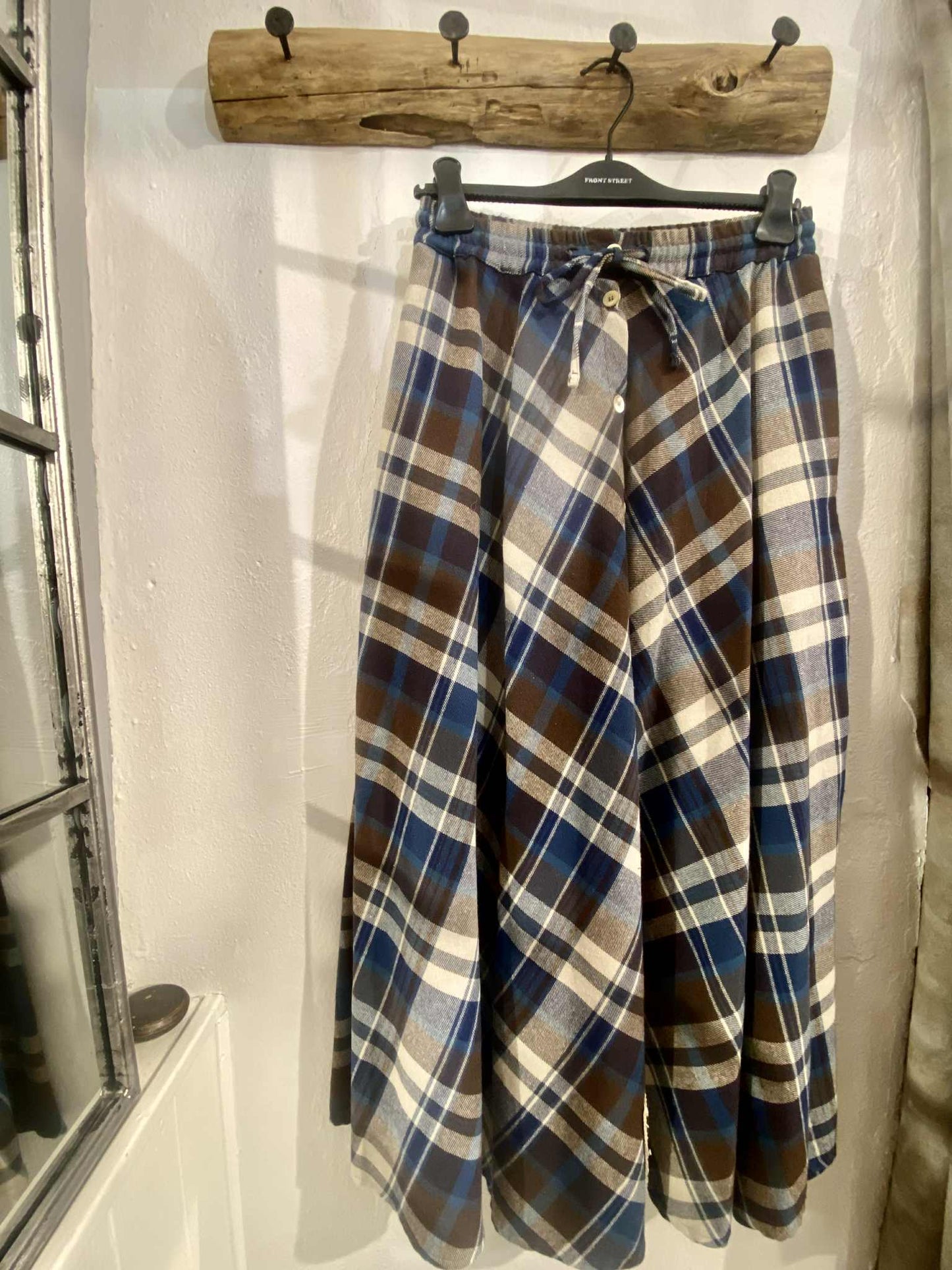 CHECKED SKIRT - UNIQUE