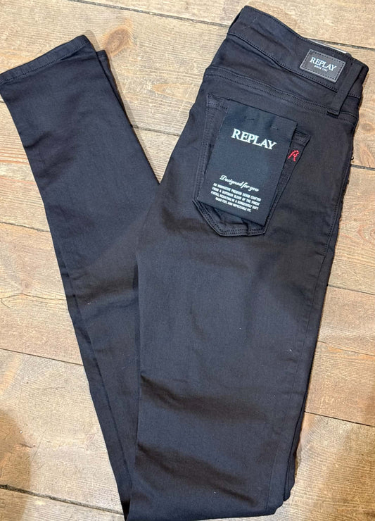 LUZ SKINNY-FIT JEANS SORT