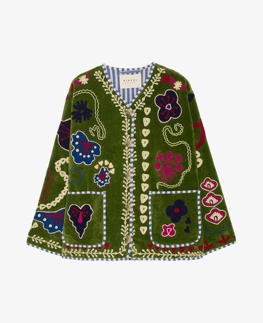 MAGGIE JACKET - LUCKY GREEN