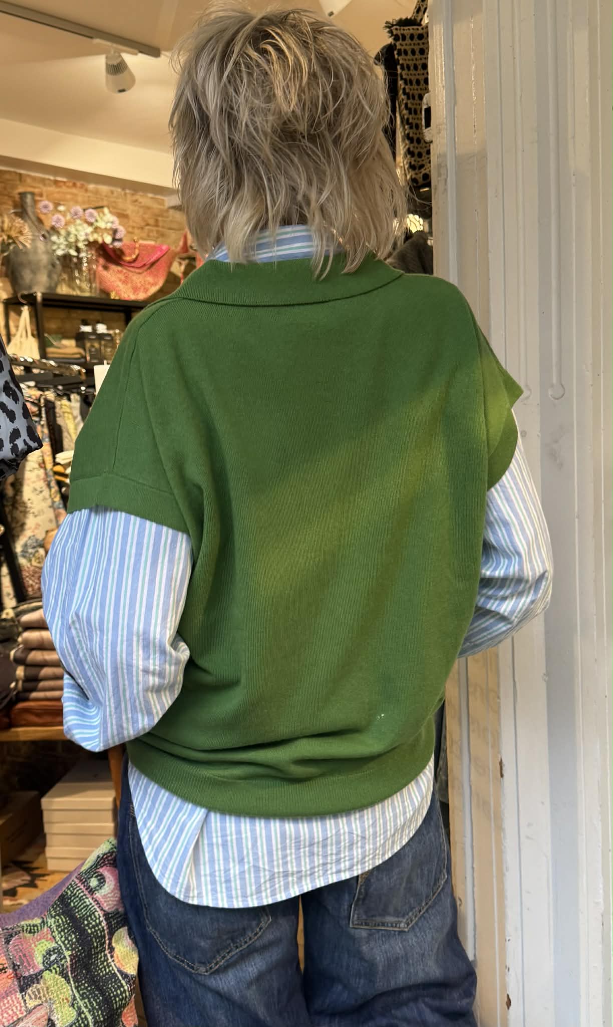 VIVEKA SLIPOVER - GREEN