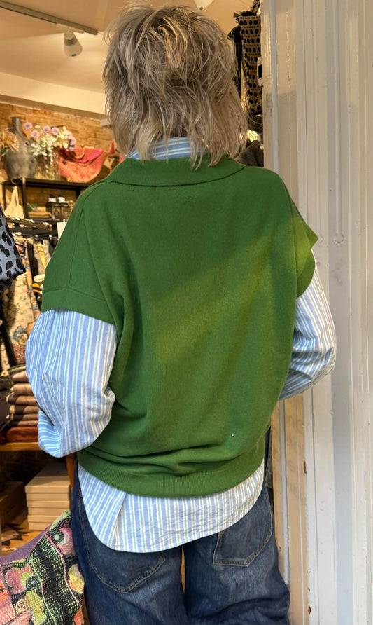 VIVEKA SLIPOVER - GREEN