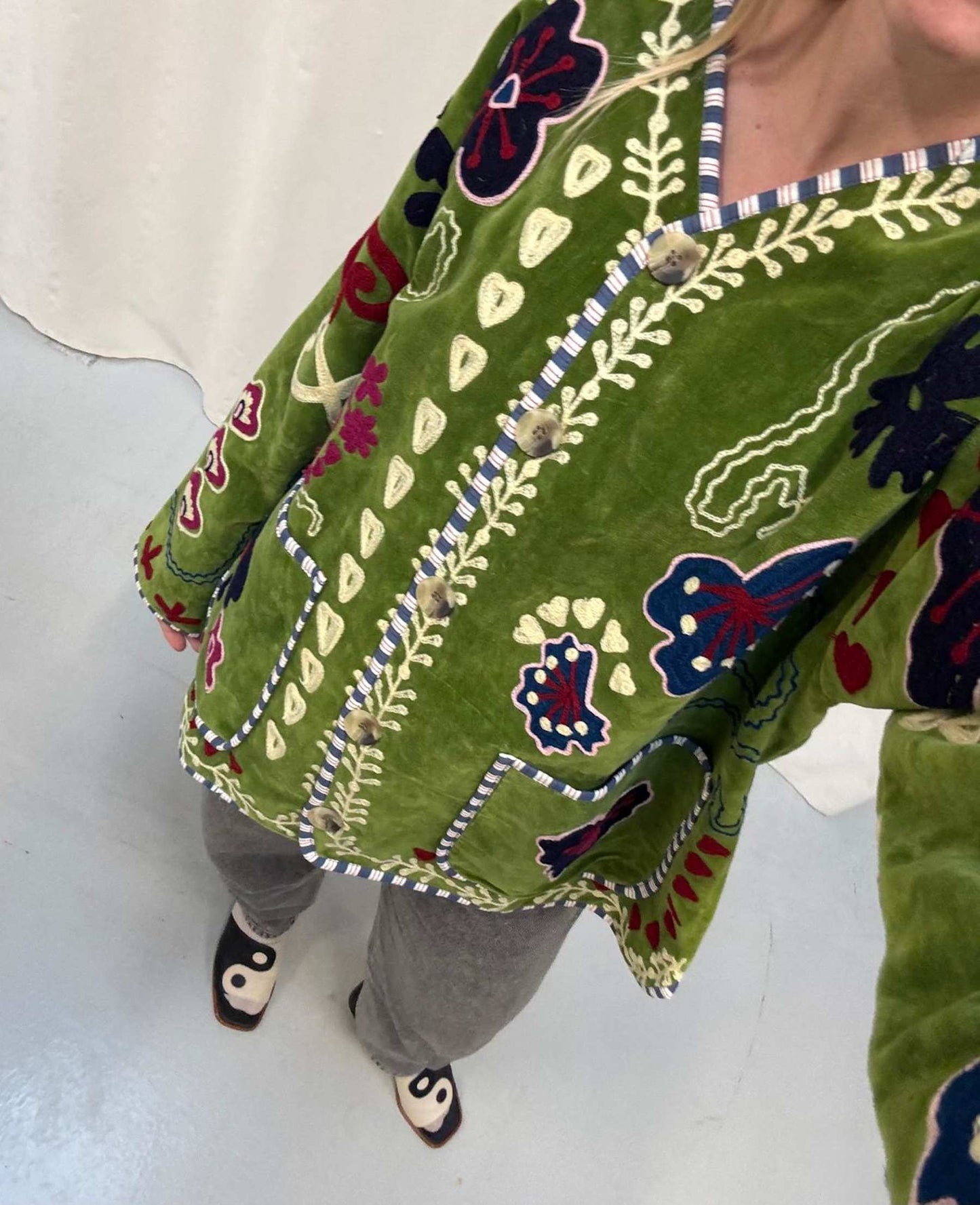 MAGGIE JACKET - LUCKY GREEN