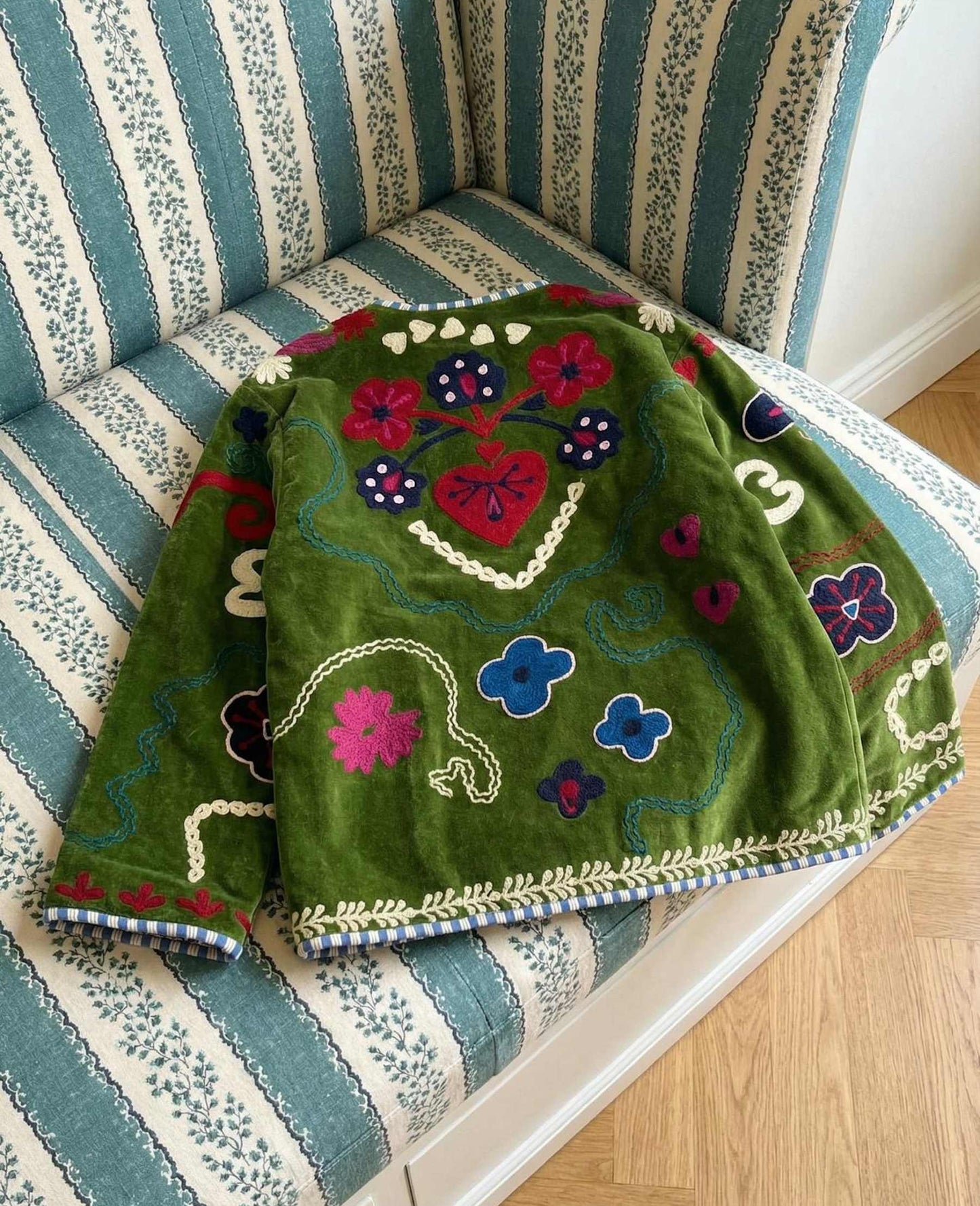 MAGGIE JACKET - LUCKY GREEN