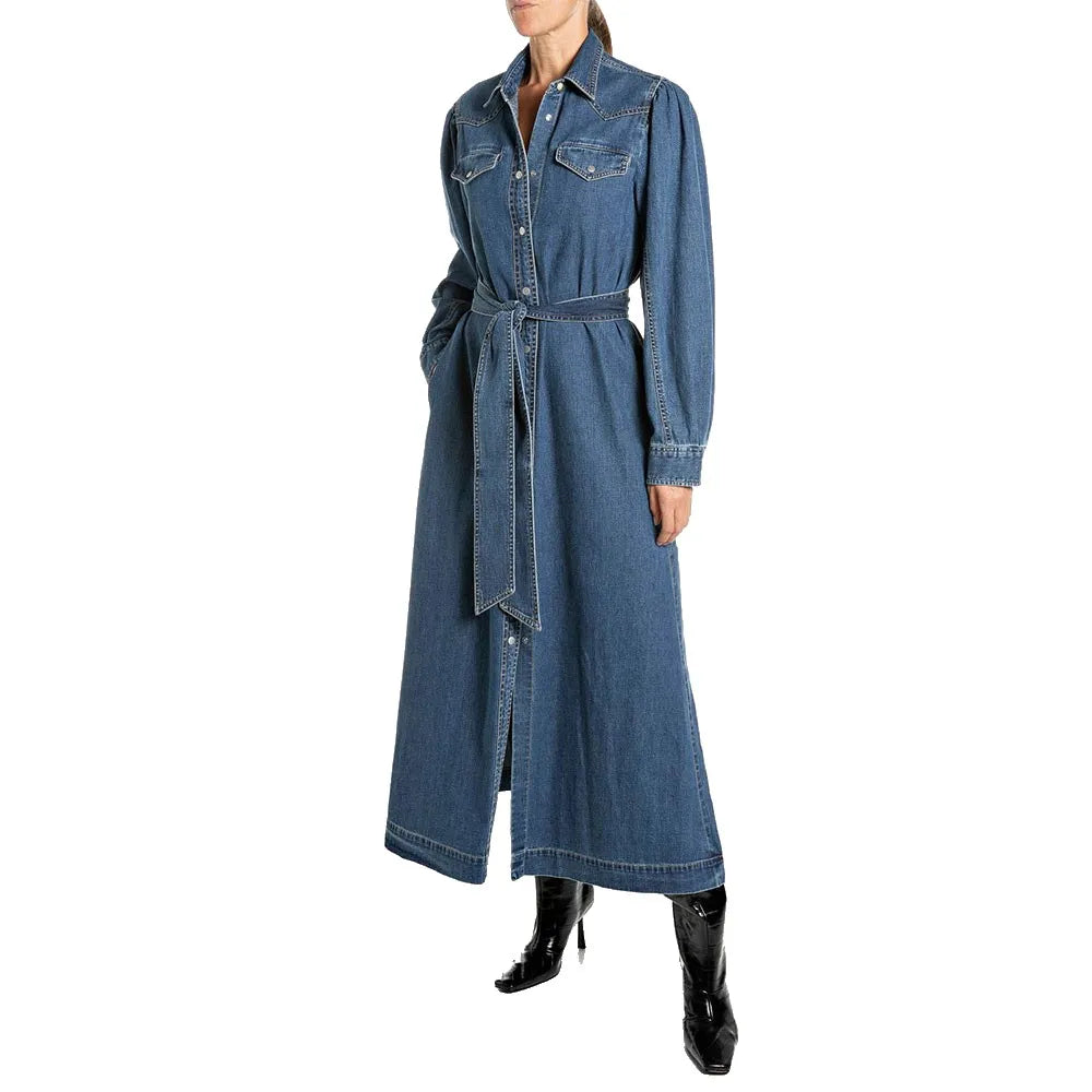 REPLAY DENIM KJOLE - W05LI632239
