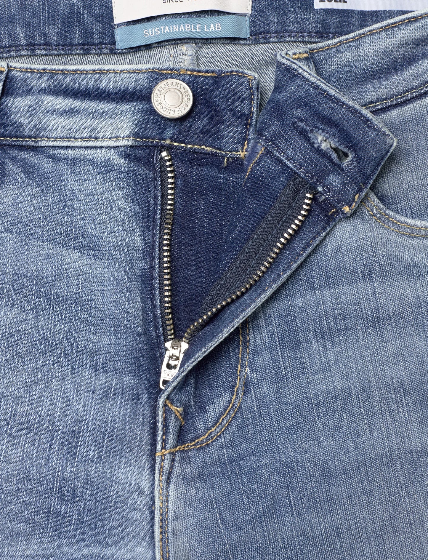 ZOLIE FLARE JEANS - BLUE DENIM