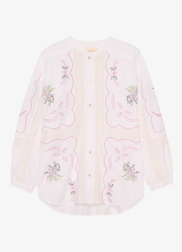 SADA SHIRT - WHITE PASTEL