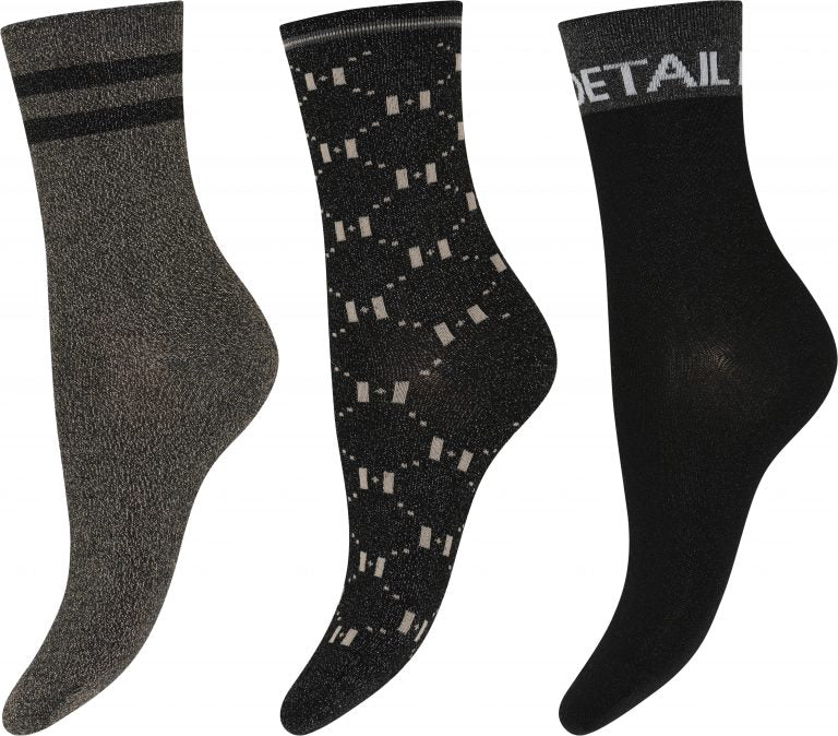 HYPE THE DETAIL - FASHION SOCKS - 3 PACK IN BOX