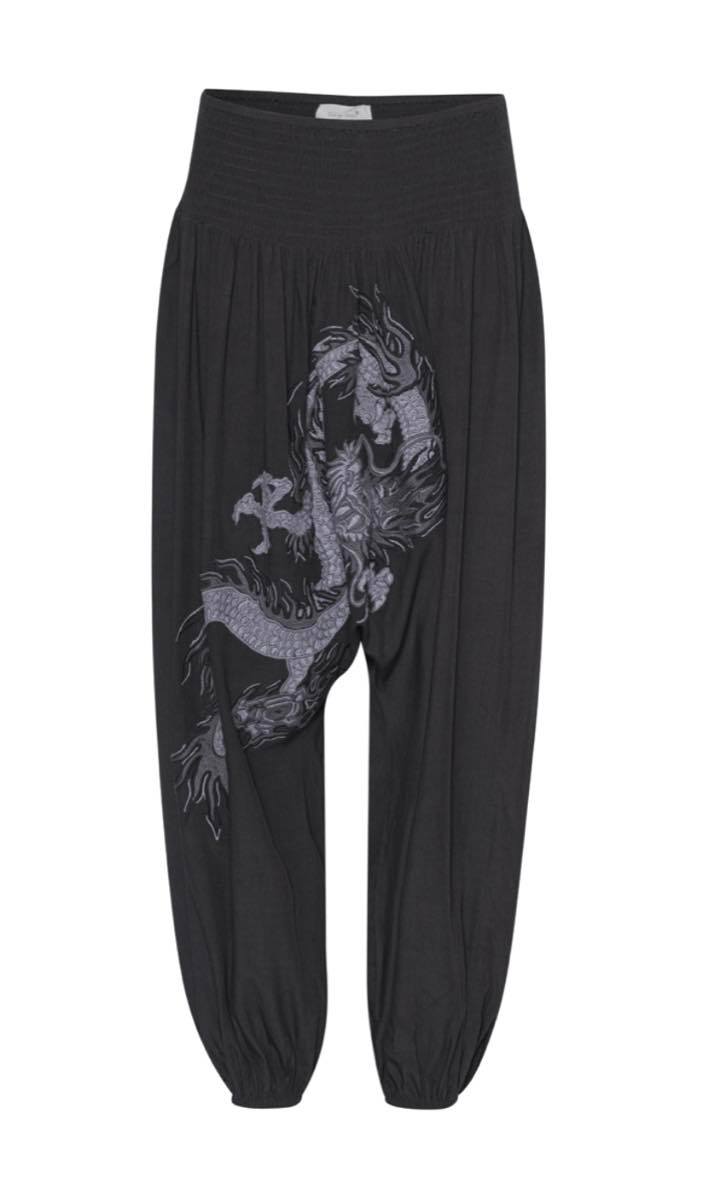 DRAGON PANTS BLACK